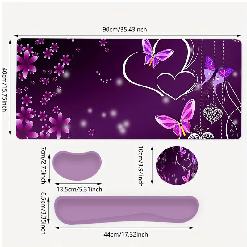CIFBUY Ensemble de tapis de so - Tradescantia Purple avis et prix