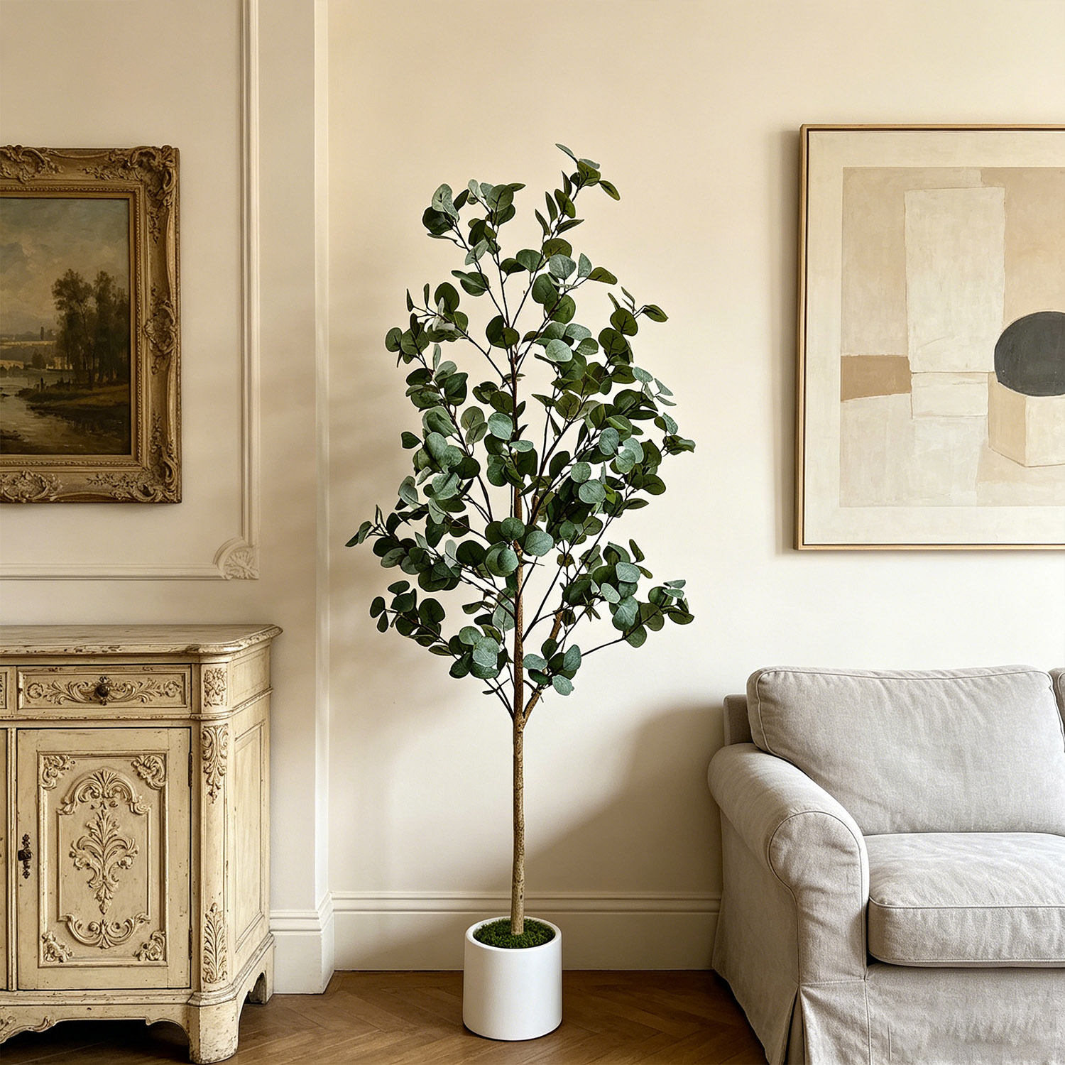 Arbre d'eucalyptus artificiel  - Ficus Lyrata Tree avis et prix